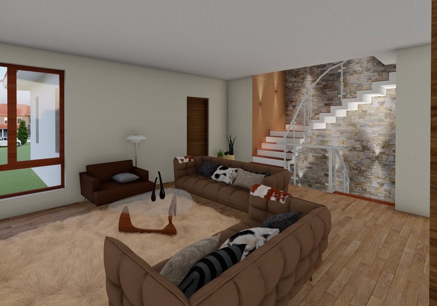Living de vivienda BVC